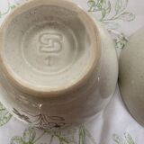 Set of 2 large Sarreguemines bowls - Vintage
