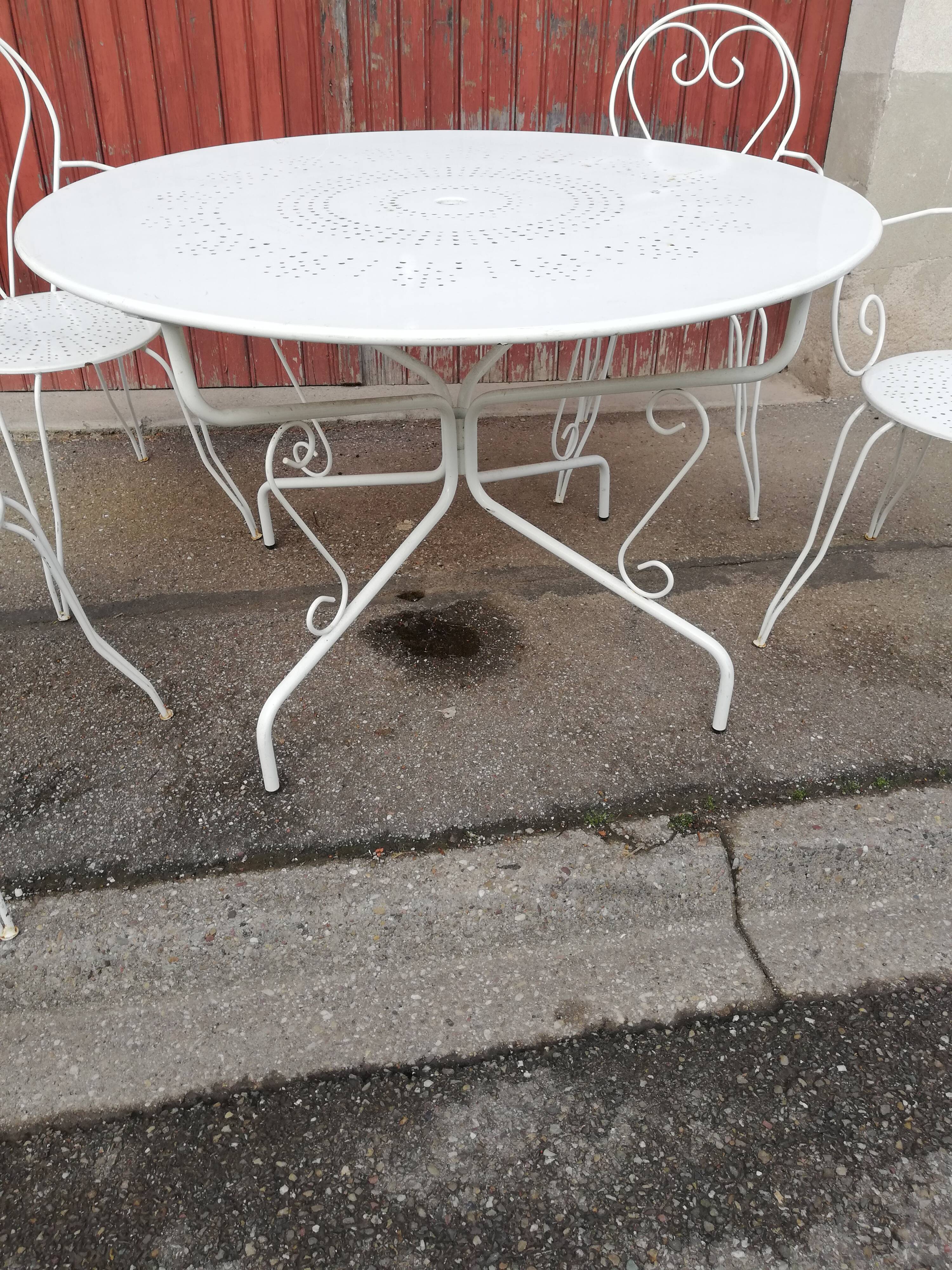 Wrought iron garden room