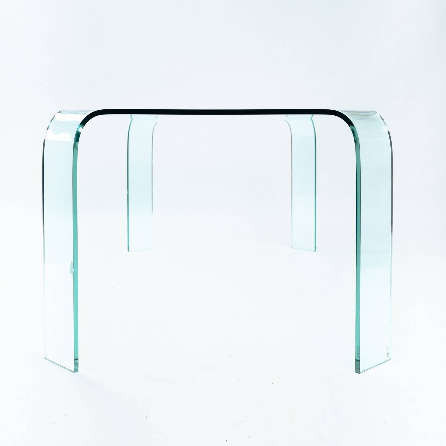 Table à manger en verre Fiam Italie