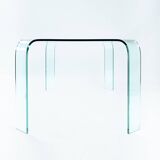 Table à manger en verre Fiam Italie