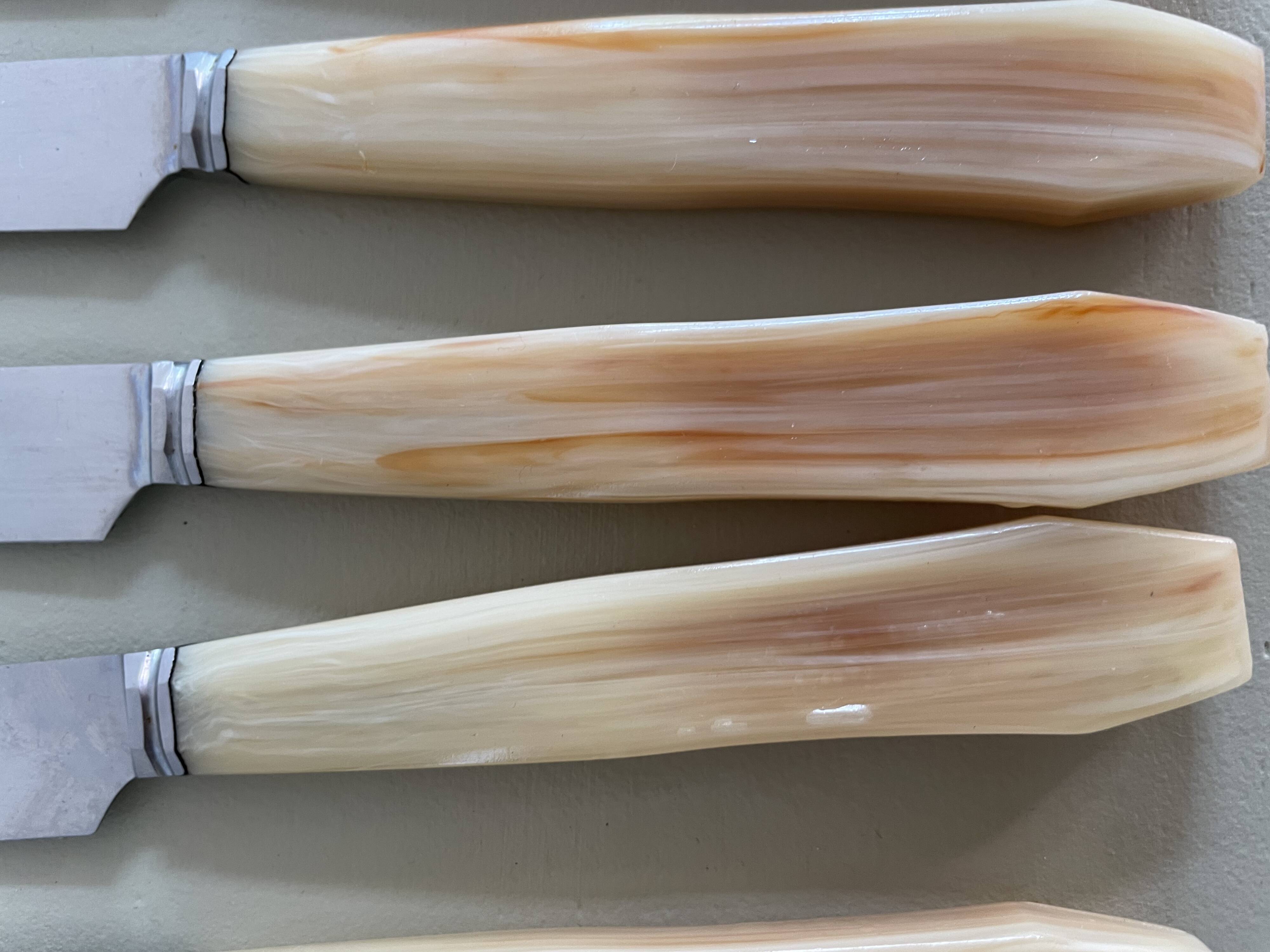 Set of 12 vintage knives