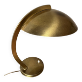 Lampe de bureau Bauhaus en laiton par Egon Hillebrand