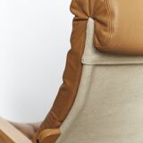 Nobuo Nakamura Armchair and Pouf 'Poem' for IKEA, 1977