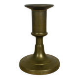 Vintage gold brass candle holder