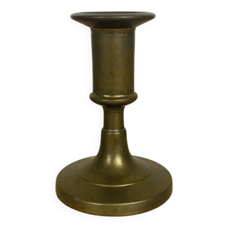 Bougeoir laiton doré vintage