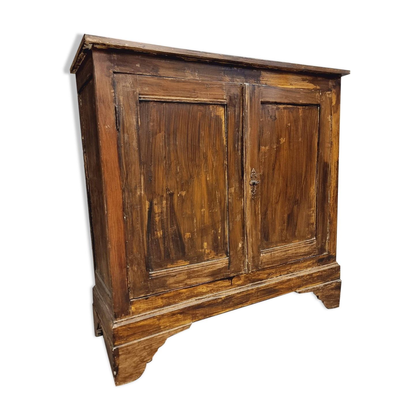 Antique sideboard, farmhouse cabinet, 112x114cm