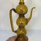 Large 20th century blown glass bottle