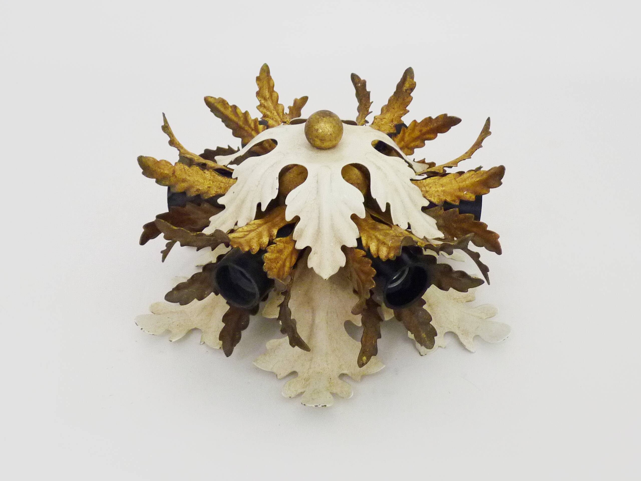 Applique ou plafonnier de Banci Firenze à 6 feux, Italie, années 1950