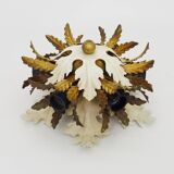 Applique ou plafonnier de Banci Firenze à 6 feux, Italie, années 1950