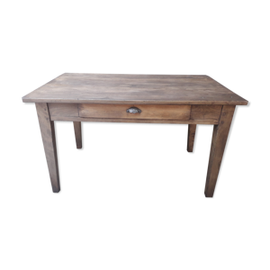table de ferme rustique
