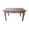 Rustic farmhouse table 130 cm
