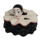 Pierrot earthenware /bathroom accessory/vintage