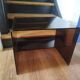 Coffee table / accent piece by Michel Dumas in smoked plexiglass – year
