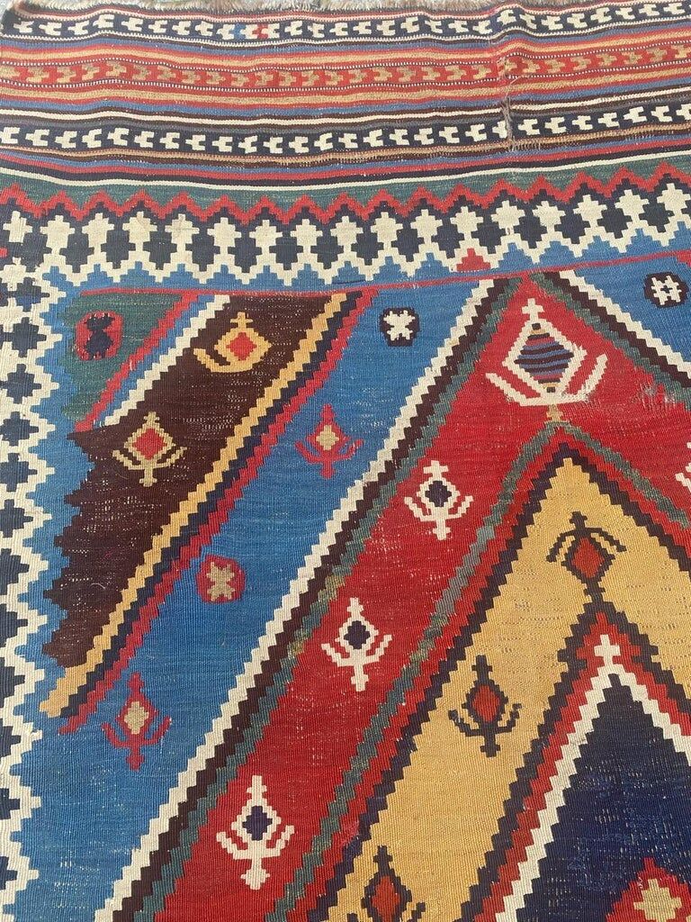 Kilim Qashqai ancient tribal 300x145 cm