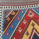 Kilim Qashqai tribal antique 300x145 cm