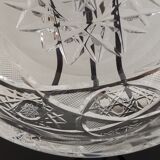 Ancien Cendrier en cristal de bohême Made in Pologne