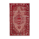 Handmade carved anatolian 1980s 215 cm x 341 cm red rug