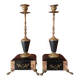 Pair of Napoleon III style candlesticks