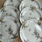 6 dessert plates Bernardaud Bengali model