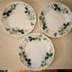6 plates strawberry service by George Sand Creil and Montereau