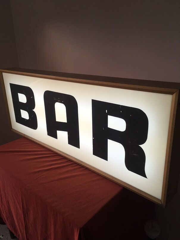 vintage bar sign