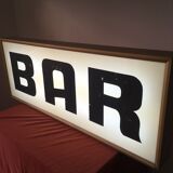vintage bar sign