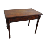 Rectangular walnut table