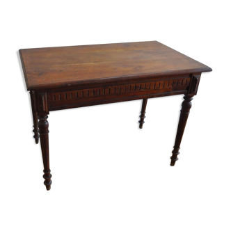 Rectangular walnut table