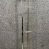 Italian work from the 1980s: Halogen floor lamp with shaft