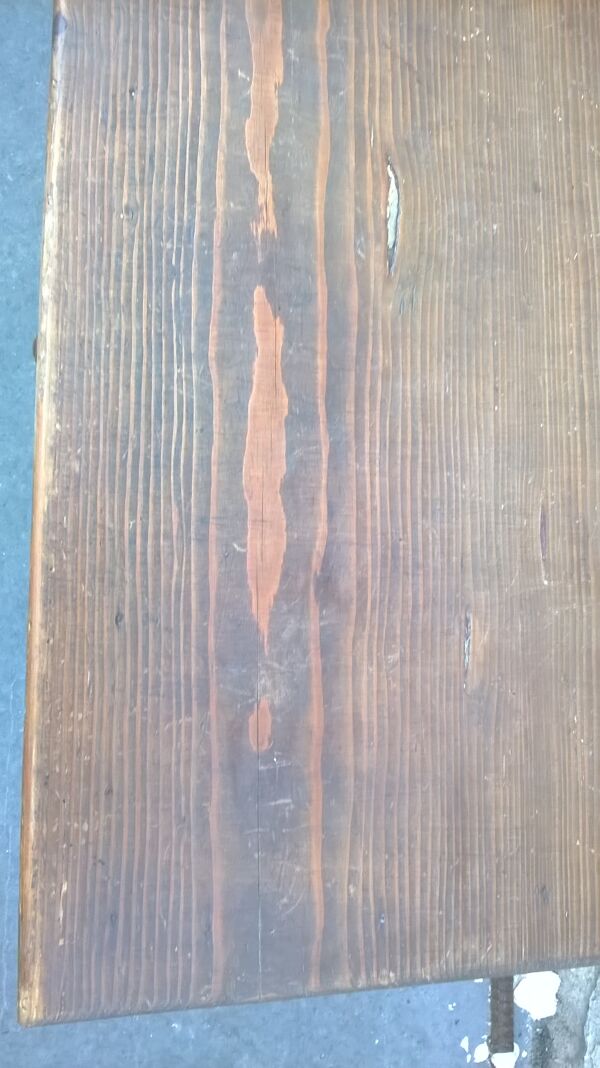 Bureau enfant en bois vintage