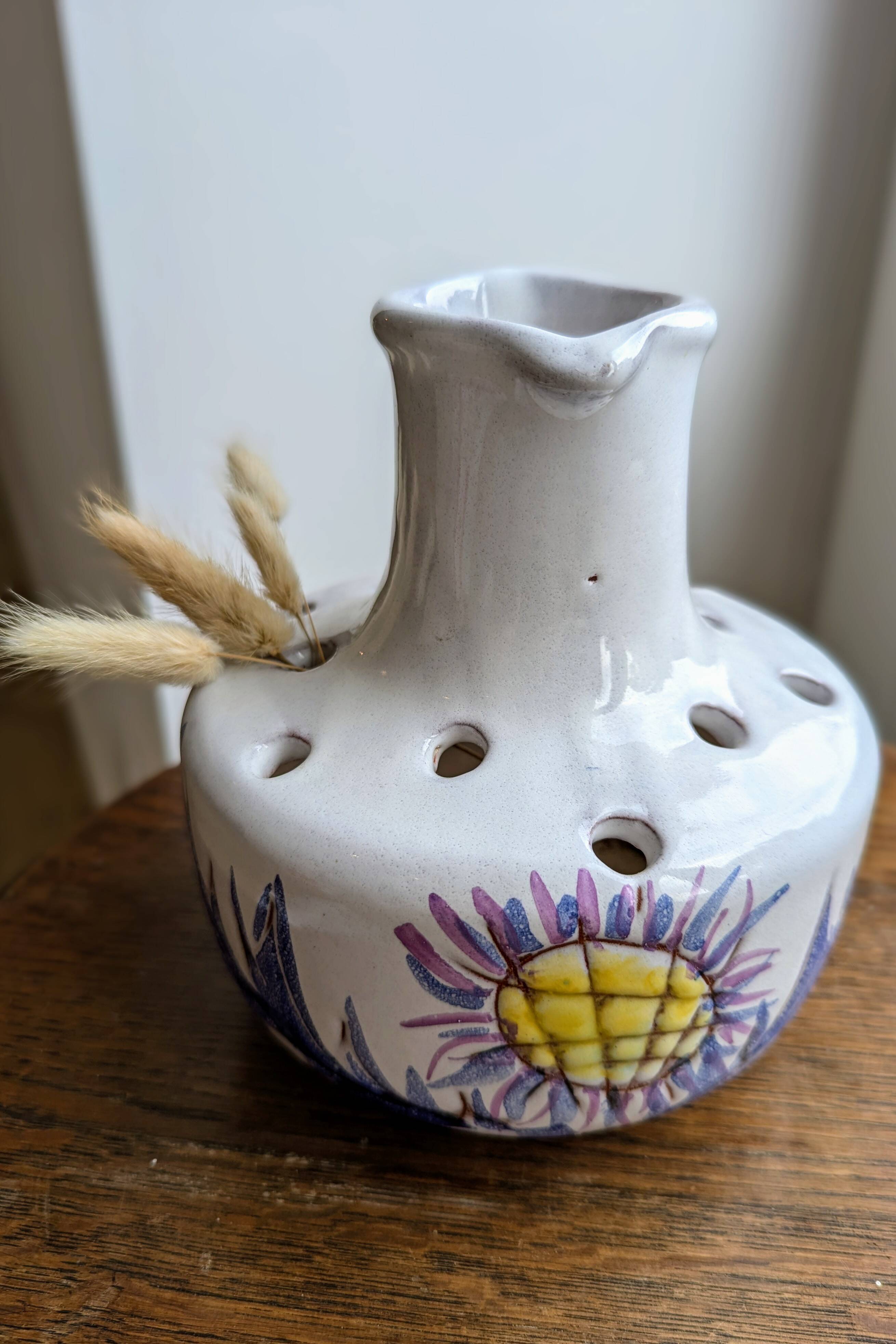 Vintage flower spike vase