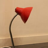Aluminor desk lamp red 70's