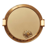 Large art deco mirror tray