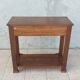 Walnut console restoration