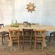 Farm table monastery solid solid wood clear