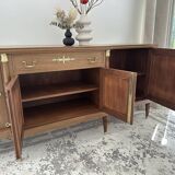 Louis XVI style mahogany sideboard – Satin finish, perfect condition