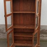 Armoire vitrée ancienne en bois