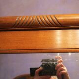 1930s three-door light oak wardrobe