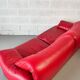 Cassina Maralunga 2-seater leather sofa