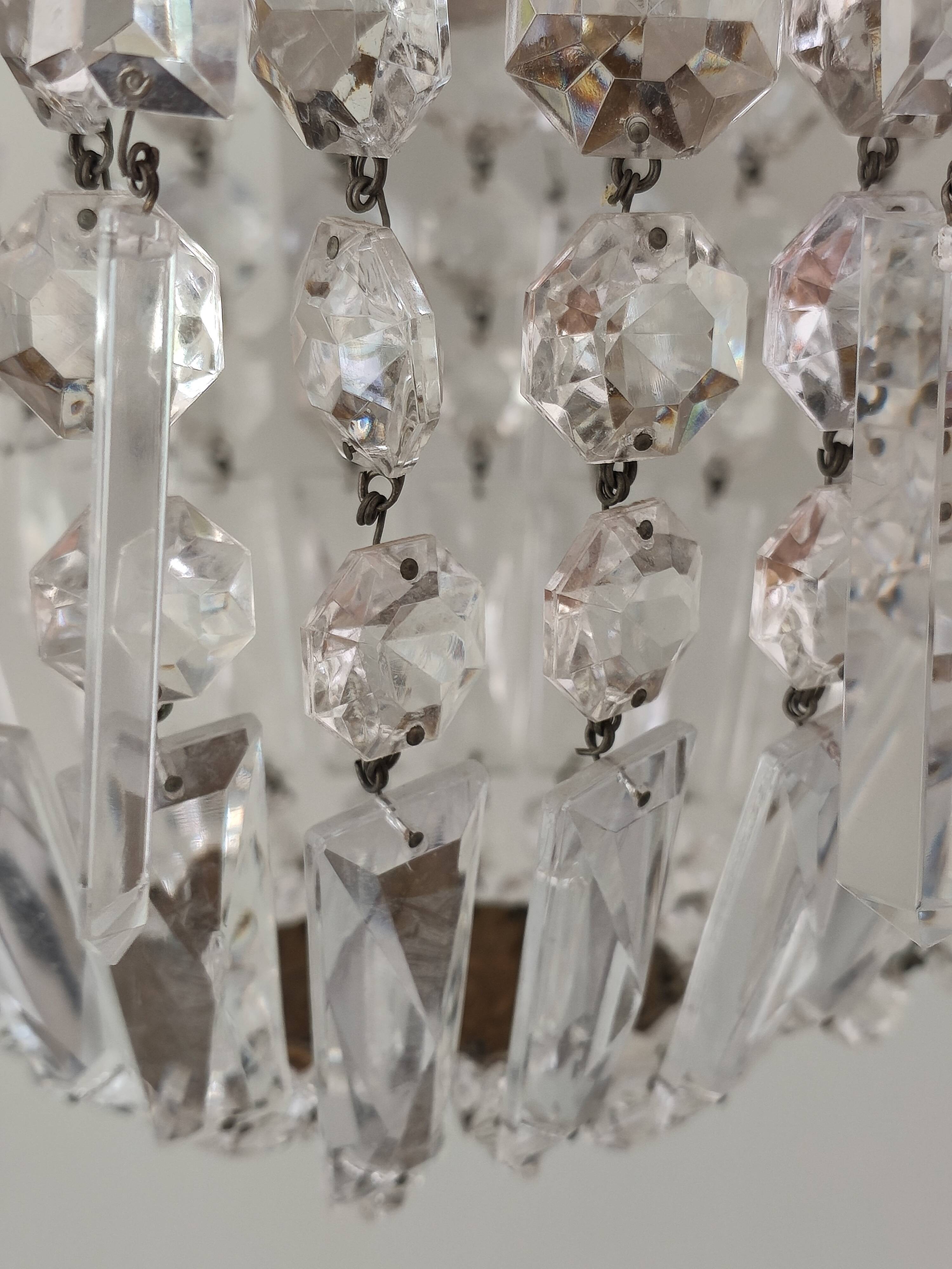 Lustre montgolfière style Louis XVI