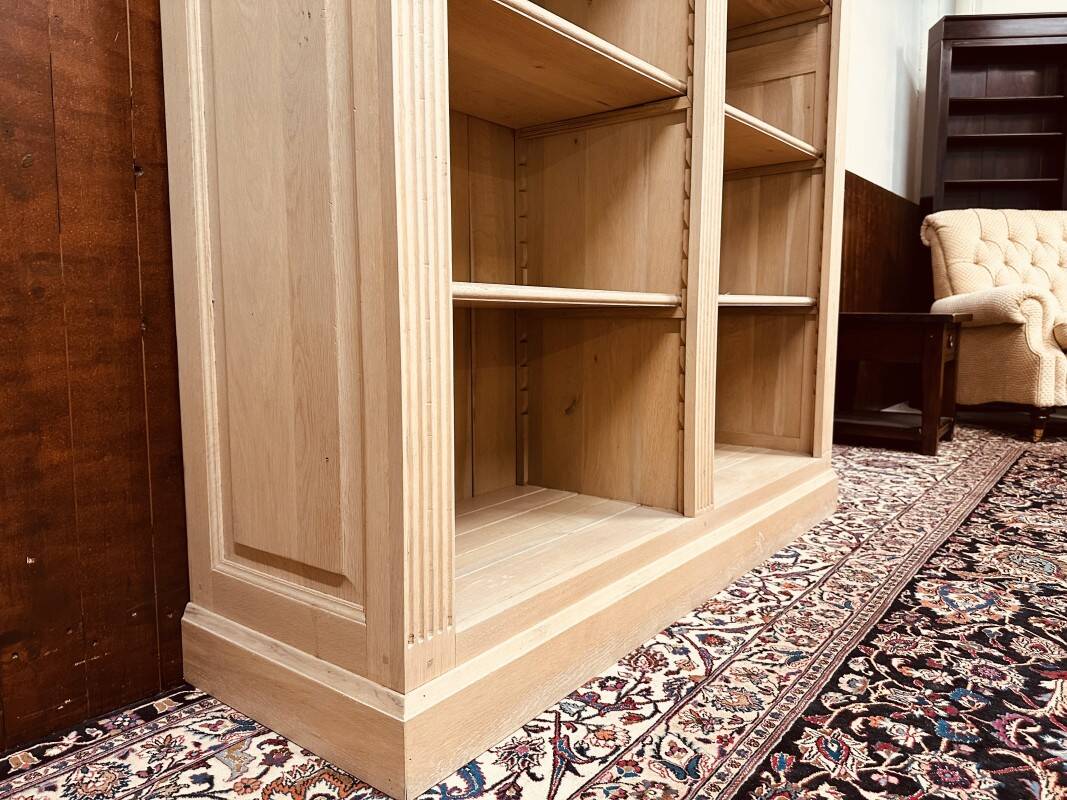 Country English Pale Oak Bookcase