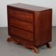 Commode en bois des années 1940
