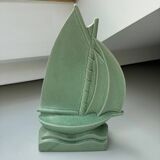 Sailboat Le Jan Louviere art deco figurine
