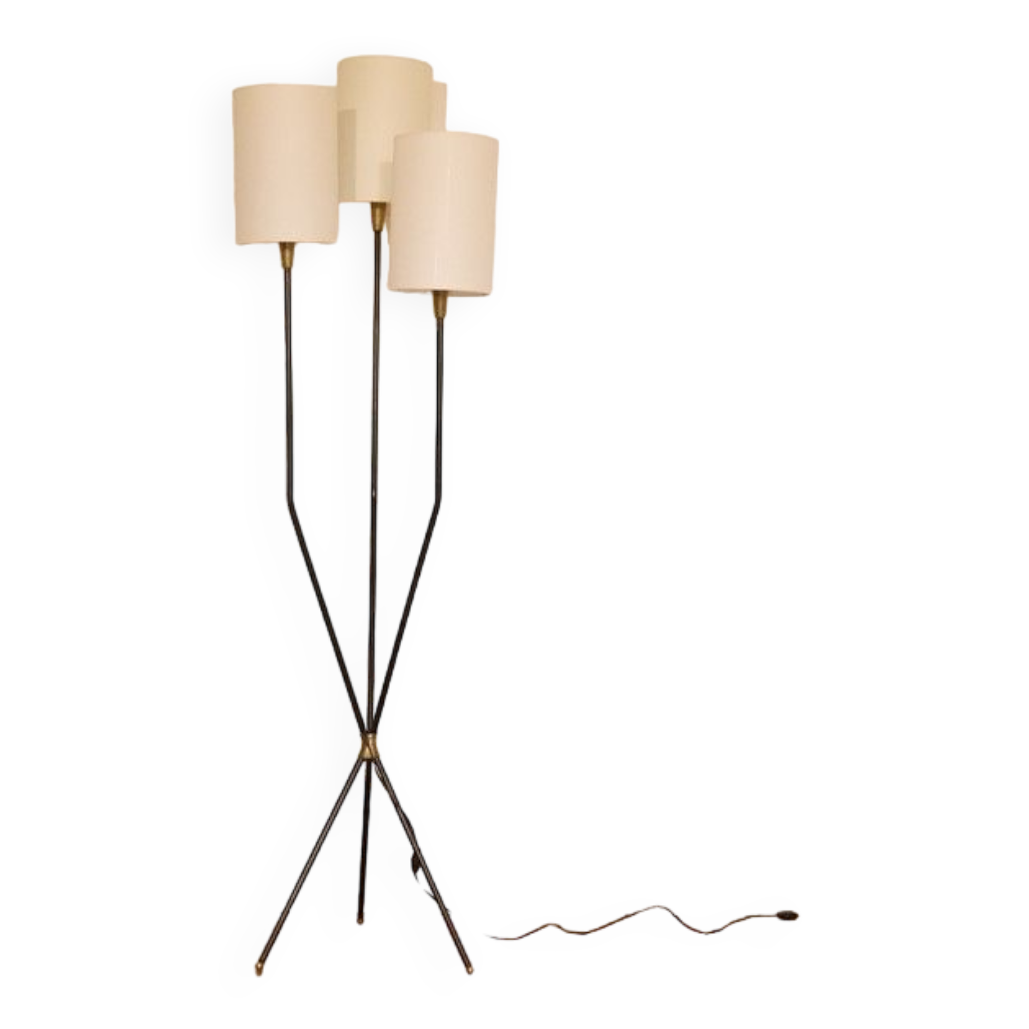 Vintage tripod floor lamp 1960