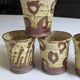 Set of six ''Yunomi'' cups Japanese Art