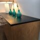 Enfilade vintage pied compas 1,20m, 1960’s