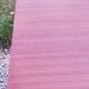 Vintage mahogany chest of drawers from the 60s conical feet 4 drawers