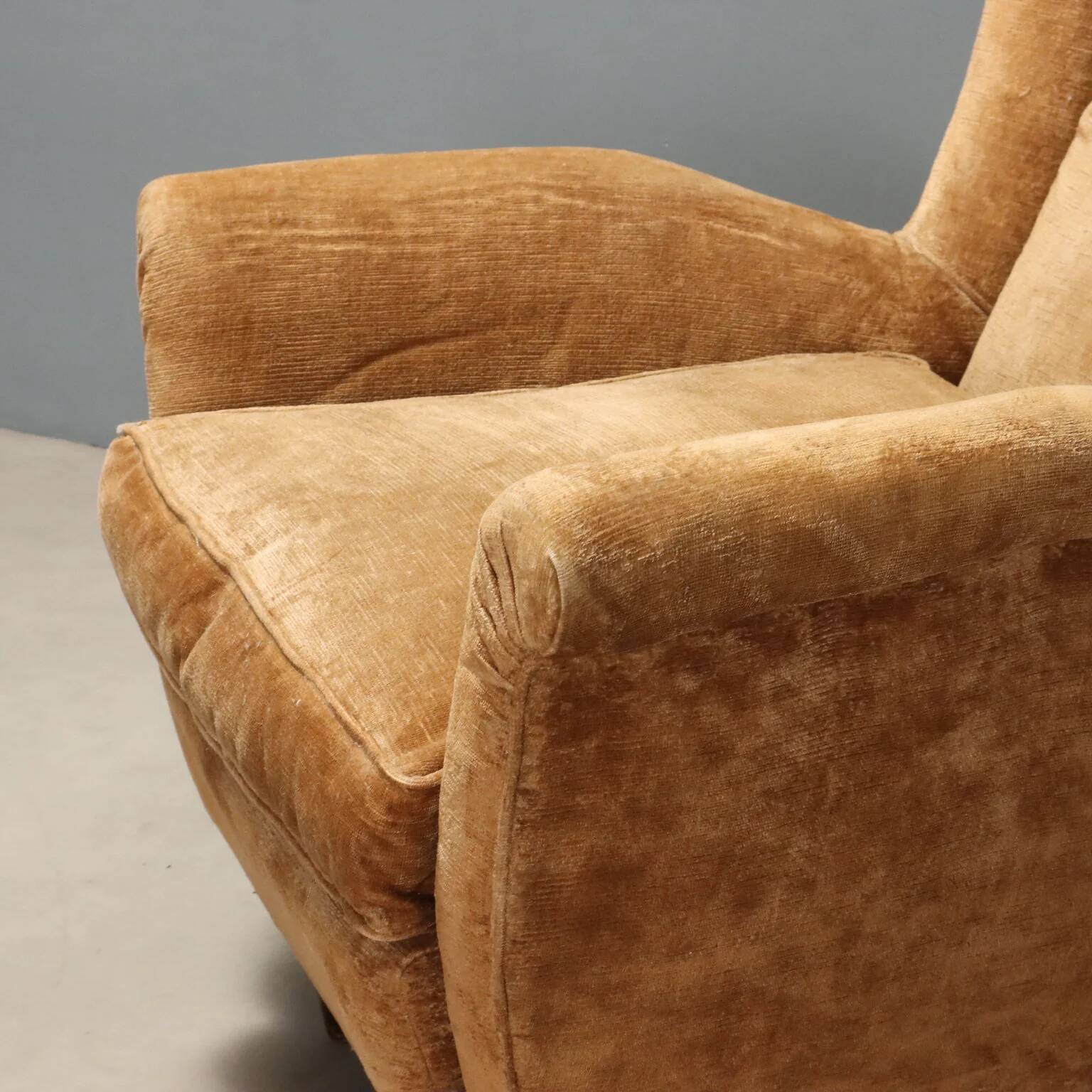 Paire de fauteuils bergère des années 1950