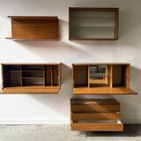 1960’s mid century Beaver & Tapley modular wall units
