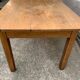 Old large farmhouse table bistro table solid oak Length 200 cm